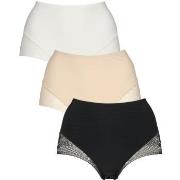 Missya Truser 3P Seamless Lace Maxi Mixed Large Dame