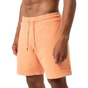 Björn Borg Oversized Washed Sweatshorts Oransje bomull XX-Large Herre