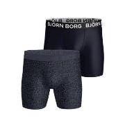 Björn Borg 2P Sports Microfiber Stretch Boxers Mixed polyester X-Large...