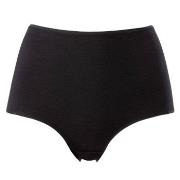 Trofe Cotton Midi With Elastan Truser Svart bomull Medium Dame