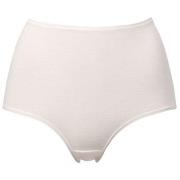 Trofe Cotton Midi With Elastan Truser Offwhite bomull Medium Dame