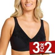 Damella BH Felice Soft Bra Svart bomull E 85 Dame