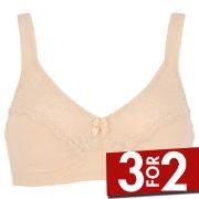 Damella BH Felice Soft Bra Hud bomull B 95 Dame