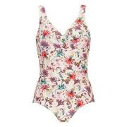 Damella Fiona Swimsuit Pattern Blomstret 40 Dame