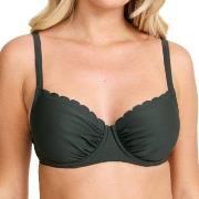 Damella Grace Wavy Bikini Bra Mørkgrørnn  B/C 46 Dame