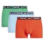 Nike 3P Everyday Essentials Cotton Stretch Trunk D1 Oransje bomull Med...