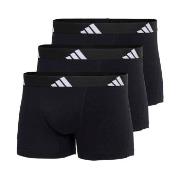 adidas 3P Active Flex Cotton Trunk Svart bomull X-Large Herre