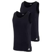 adidas 2P Active Flex Cotton Tank Top Svart bomull Medium Herre
