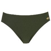 Damella Brigitte Textured Bikini Brief Mørkgrørnn  nylon 44 Dame
