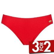 Damella Brigitte Textured Bikini Brief Rød nylon 46 Dame