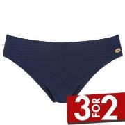 Damella Brigitte Textured Bikini Brief Marine nylon 42 Dame