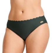 Damella Emily Wavy Bikini Brief Mørkgrørnn  48 Dame