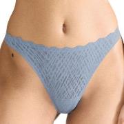 Sloggi Truser ZERO Feel Bliss String Brief Blå/Grå Large Dame