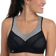 Anita BH Active Wool Sport Bra Svart C 85 Dame