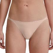 Calida Truser Sleek Skin Low Cut Tanga Brief Beige X-Small Dame
