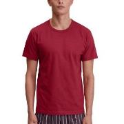Calida Remix Basic Sleep T-shirt Rød bomull X-Large Herre