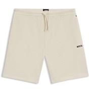 BOSS Waffle Nightwear Shorts Offwhite X-Large Herre