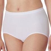 Schiesser Truser Luxury Maxi Hvit bomull 5XL Dame