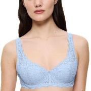 Triumph BH Amourette Wired Bra With Lace Lysblå C 95 Dame