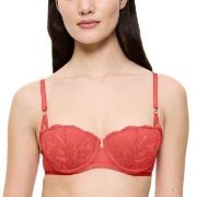 Triumph BH Crazy Stupid Love Wired Padded Bra Rød D 85 Dame
