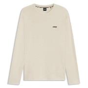 BOSS Waffle Sweatshirt Offwhite XX-Large Herre