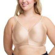 Swegmark BH Shine Soft Bra Moulded Cups Beige polyamid E 100 Dame