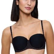 Triumph BH Signature Sheer Wired Balconette Bra Svart D 70 Dame