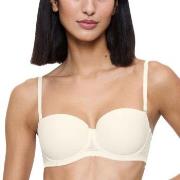 Triumph BH Signature Sheer Wired Balconette Bra Elfenben E 70 Dame