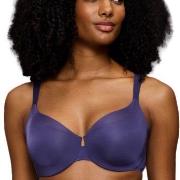 Triumph BH BMU Illusion Curve Minimizer Bra Mørkelilla E 95 Dame