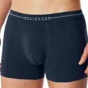 Schiesser 2P Cotton Flex Trunks Marine bomull 3XL Herre