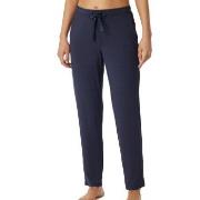 Schiesser Mix and Relax Long Modal Pants Blå modal XX-Large Dame