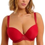 Freya BH Fascinate UW Moulded Plunge T-Shirt Bra Rød F 75 Dame