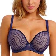 Freya BH Tailored Uw Moulded Plunge T-Shirt Bra Blå E 70 Dame