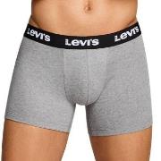 Levis 2P Repeat Logo Boxer Brief Grå bomull X-Large Herre