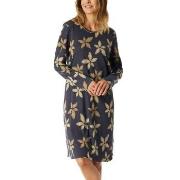 Schiesser Long Sleeve Nightshirt Mørkgrå  Large Dame