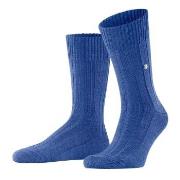 Burlington Strømper Dover Socks Blå ull Str 40/46 Dame