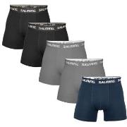 Salming 5P Soft Cotton Boxers With Logo Mixed bomull X-Large Herre