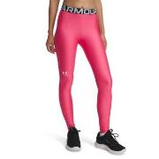 Under Armour HeatGear Leggings Rosa polyester Small Dame