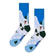 Happy socks Strømper Downhill Skiing Sock Hvit Str 41/46