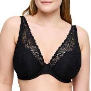 PrimaDonna BH Rupi Half Padded Plunge Bra Svart G 75 Dame