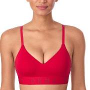 DKNY BH Cozy Boyfriend Wirefree Push-Up Bra Rosa Large Dame