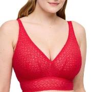 PrimaDonna BH Montara Full Cup Wireless Bra Rød polyamid D 85 Dame