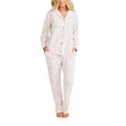 Damella Cotton Flannel Pyjamas Mixed bomull Medium Dame