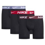 Nike 3P Everyday Essentials Micro Boxer Brief Rød/Blå  polyester Large...