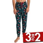 Jockey Pants Jogger Grønn Mønster polyester Large Herre