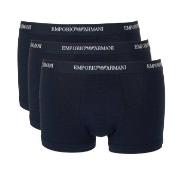 Armani Stretch Jersey Boxer Briefs 3P Marine bomull XX-Large Herre
