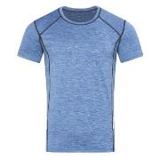 Stedman Recycled Men Sports-R Reflect Blå polyester Small Herre