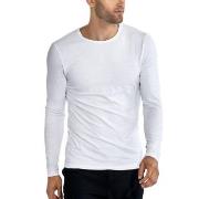 Bread and Boxers Long Sleeve Crew Neck Hvit økologisk bomull XX-Large ...