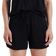 Bread and Boxers Soft Pyjama Shorts Svart modal Large Dame
