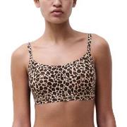 Chantelle BH Soft Stretch Padded Bralette Leopard nylon XL/XXL Dame